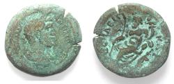 Ancient Coins - EGYPT, Alexandria. Antoninus Pius. AD 138-161. Æ Drachm. NILUS