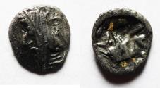 Ancient Coins - Kings of Persis. 2nd century BC. AR Obol