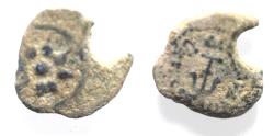 Ancient Coins - Judaea, Alexander Jannaeus, 103-76 BC, AE Prutah (Biblical Widow's Mite)
