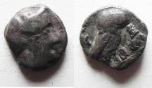 Ancient Coins - South Arabia. Sabean kingdom. Late 4th-mid 2nd centuries BC. AR half unit (12mm . 151g). Imitating Athens.