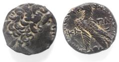 Ancient Coins - PTOLEMAIC KINGS of EGYPT. Ptolemy XII Neos Dionysos (Auletes). 80-58 BC. AR Tetradrachm