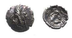 Ancient Coins - Kings of Persis. 2nd century BC. AR Obol