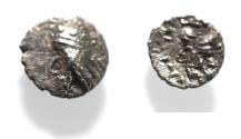 Ancient Coins - Kings of Persis. 2nd century BC. AR Obol