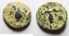 Ancient Coins - VERY RARE: Pamphylia, Side AE18