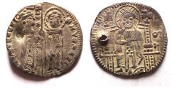 World Coins - Italy. Venice. Doge Antonio Venerio (1382-1400). AR grosso (22mm, 1.85g).