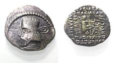 Ancient Coins - KINGS OF PARTHIA. Parthian Kingdom. SILVER DRACHM .
