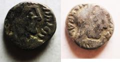 Ancient Coins - Arabia. Nabataean Kings. Rabbel II (AD 70/1-105/6). AR sela (14mm, 3.19g). Struck c. AD 80/1-91/2.