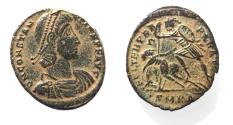 Ancient Coins - CONSTANTIUS II AE . FALLEN HORSEMAN