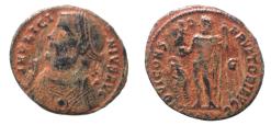 Ancient Coins - LICINIUS I AE FOLLIS. ORIGINAL PATINA