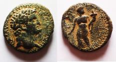 Ancient Coins - PHOENICIA, Dora. Vespasian. AD 69-79. Æ 22. Dated CY 132 (AD 68/9).