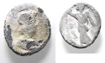 Ancient Coins - Egypt. Oxyrhynchos. Circa 1st-3rd century AD. Lead tessera (18mm, 5.06g).