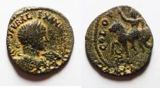 Ancient Coins - Phoenicia. Ake-Ptolemais under Severus Alexander (AD222-235). AE 20