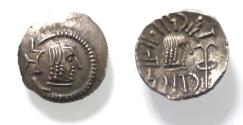 Ancient Coins - ARABIA, Southern. Himyar.. Circa AD 2nd Century. AR Drachm