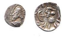 Ancient Coins - Kings of Persis. 2nd century BC. AR Obol
