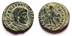 Ancient Coins - AS FOUND. CONSTANTINE I AE FOLLIS