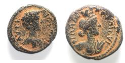 Ancient Coins - DECAPOLIS, Philadelphia. COMMODUS AE 18