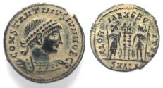 Ancient Coins - CONSTANTIUS II AE 3