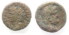 Ancient Coins - EGYPT, Alexandria. NERO SILVER TETRADRACHM.