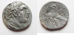 Ancient Coins - A very rare year , Upublished?: Phoenicia. Tyre. AR shekel (tetradrachm) (25mm, 13.28g). Struck in civic year 73 (57/6 BC).