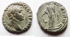 Ancient Coins - Arabia. Petra or Bostra Mint. Trajan 98 - 117 A.D. Silver Drachm