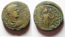 Ancient Coins - LESS THAN 10 KNOWN:  Coele-Syria. Damascus. Philip I. AD 244-249. Æ 29