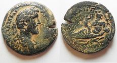 Ancient Coins - EGYPT. ALEXANDRIA. ANTONINUS PIUS AE DRACHM 