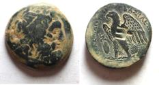 Ancient Coins - PTOLEMAIC KINGDOM. PTOLEMY II . AE 27. ALEXANDRIA MINT. BEAUTIFUL