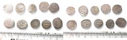 Ancient Coins - Ilkhans (Mongols of Persia): Lot of 10 Silver 2 Dirhams coins. 14th century A.D