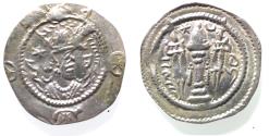 Ancient Coins - Sasanian Kingdom Kavad I AR drachm