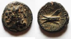 Ancient Coins - Phoenicia, Arados Æ 15mm. Circa 206-126 BC. AE 15