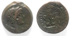 Ancient Coins - PTOLEMAIC KINGS of EGYPT. Ptolemy V or Ptolemy VI. 204-180 BC or 180-145 BC. Æ.