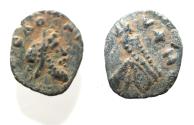 Ancient Coins - Decapolis. Gerasa under Commodus (AD 178-191). AE 10mm, 0.36g.