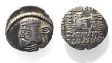 Ancient Coins - KINGS OF PARTHIA. Parthian Kingdom. SILVER DRACHM .