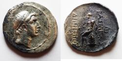 Ancient Coins - Apparently unpublished: Seleukid Kings. Demetrios I Soter (162-150 BC). AR tetradrachm (31mm, 16.56g). “Antioch on the Persian Gulf” mint.