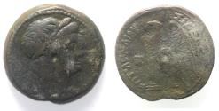 Ancient Coins - PTOLEMAIC KINGS of EGYPT. Ptolemy V or Ptolemy VI. 204-180 BC or 180-145 BC. Æ. ISIS