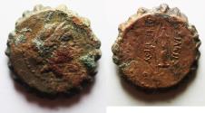 Ancient Coins - Seleukid Kingdom. Demetrios I Soter. 162-150 B.C. AE 22