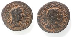 Ancient Coins - DECAPOLIS. BOSTRA. PHILIP I AE 28