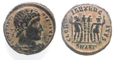 Ancient Coins - BEAUTIFUL CONSTANTINE I THE GREAT AE 3 . AS FOUND