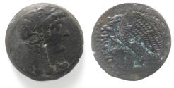 Ancient Coins - PTOLEMAIC KINGS of EGYPT. Ptolemy V or Ptolemy VI. 204-180 BC or 180-145 BC. Æ.