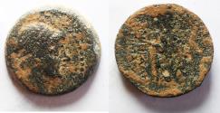 Ancient Coins - SELEUKID KINGS OF SYRIA. Timarchos, usurper, 164-161 BC. AE 33