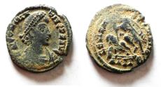 Ancient Coins - ORIGINAL DESERT PATINA. CONSTANTIUS II AE 3