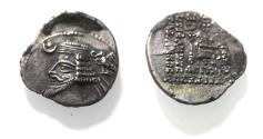 Ancient Coins - KINGS OF PARTHIA. Parthian Kingdom. SILVER DRACHM .