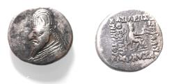 Ancient Coins - KINGS OF PARTHIA. Parthian Kingdom. SILVER DRACHM .