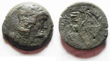Ancient Coins - PTOLEMAIC EMPIRE. PTOLEMY VI 180-145 BC. AE27 . WITH ISIS