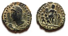 Ancient Coins - ORIGINAL DESERT PATINA. CONSTANTIUS II AE CENT.