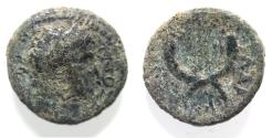 Ancient Coins - DECAPOLIS. GADARA. TITUS AE 17. AS FOUND