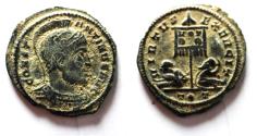 Ancient Coins - AS FOUND. CONSTANTINE I AE FOLLIS