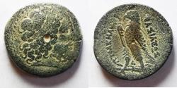 Ancient Coins - PTOLEMAIC EGYPT, Ptolemy III Euergetes. AE 29. Alexandria Mint.