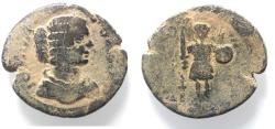 Ancient Coins - ARABIA, Rabbathmoba. Julia Domna. Augusta, AD 193-217. Æ 30