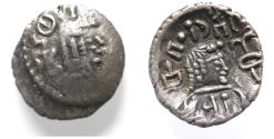 Ancient Coins - South Arabia. Himyarites. Tha'rān Ya'ūb Yuhan'im (c. AD 175-215). AR fraction (14mm, 1.51g). Raydan mint.